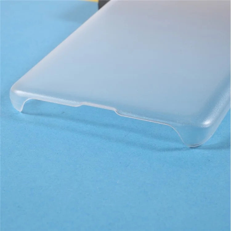Colorful Rubberized Workmanship Plastic Phone Case for Honor 50 / Huawei nova 9 - Transparent