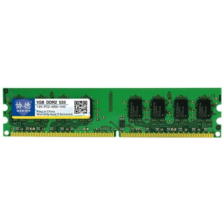 XIEDE X014 DDR2 533MHz 1GB General Full Compatibility Memory RAM Module for Desktop PC