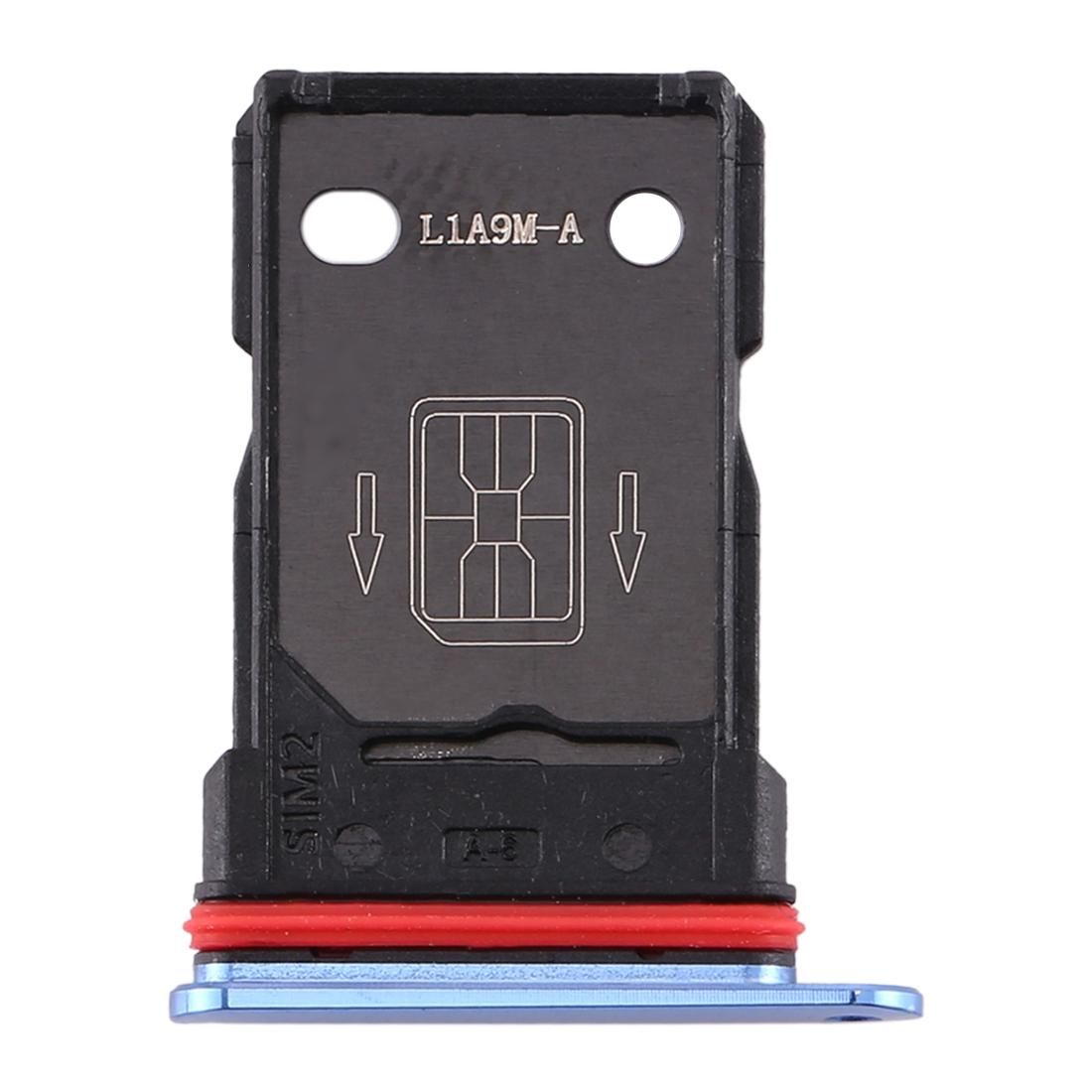 SIM Card Tray + SIM Card Tray for OnePlus 7T (Blue)