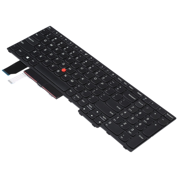 US Version Keyboard with Pointing For Lenovo Thinkpad P15V L15(Black)