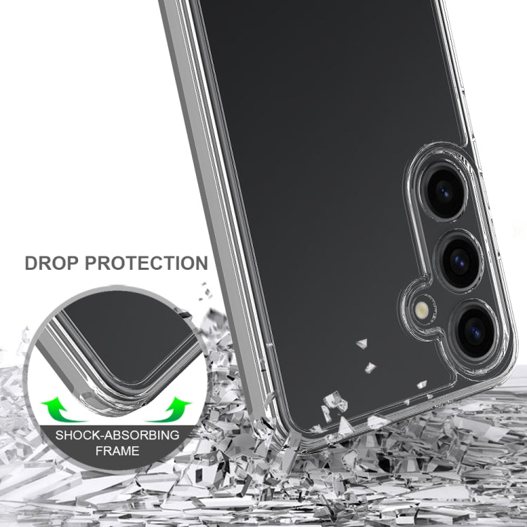 For Samsung Galaxy S24 5G Scratchproof Acrylic TPU Phone Case(Transparent)