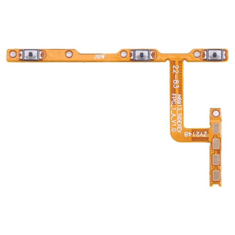 For Infinix Hot 11 X662 OEM Power Button & Volume Button Flex Cable