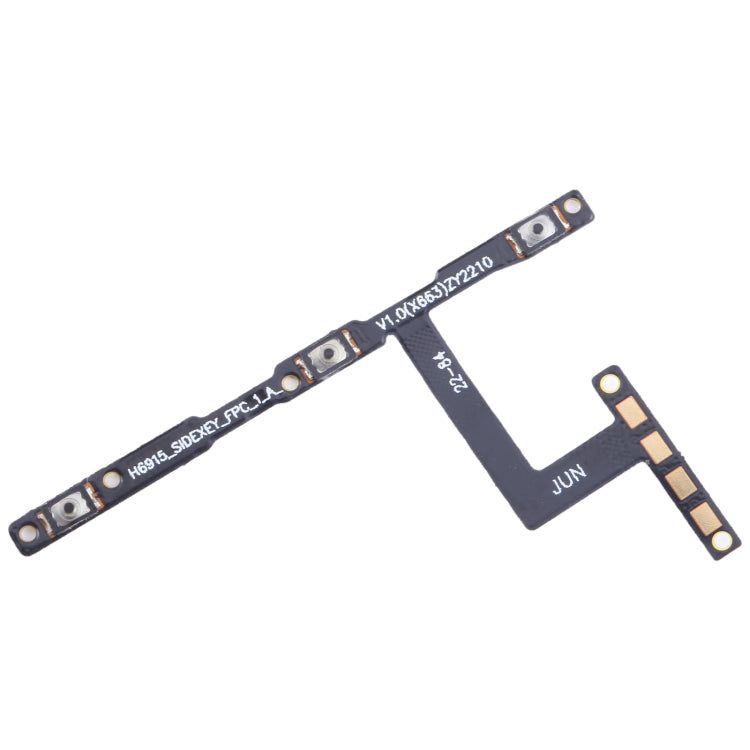 For Infinix Note 11 X663 OEM Power Button & Volume Button Flex Cable