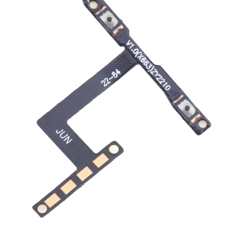 For Infinix Note 11 X663 OEM Power Button & Volume Button Flex Cable