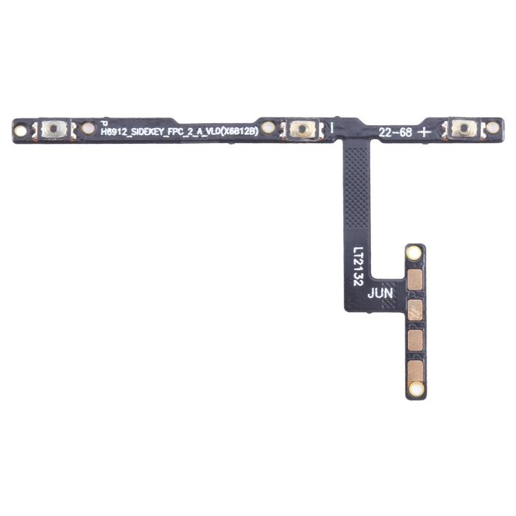 For Infinix Hot 11s NFC OEM Power Button & Volume Button Flex Cable