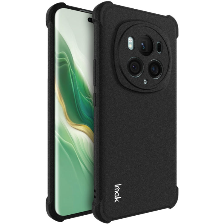 For Honor Magic6 Pro 5G imak Shockproof Airbag TPU Phone Case(Matte Black)