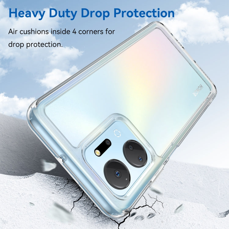 For Honor X7a Candy Series TPU Phone Case(Transparent)