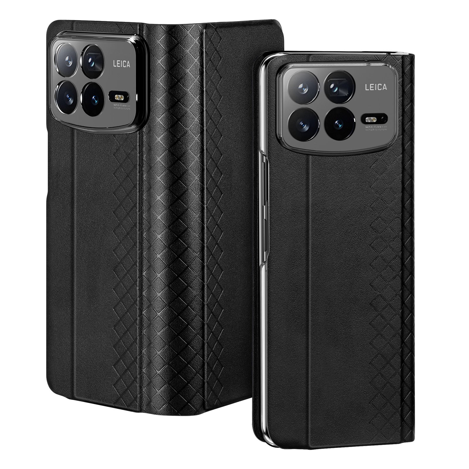 For Xiaomi Mix Fold 4 DUX DUCIS Bril Series PU + TPU Phone Case(Black)