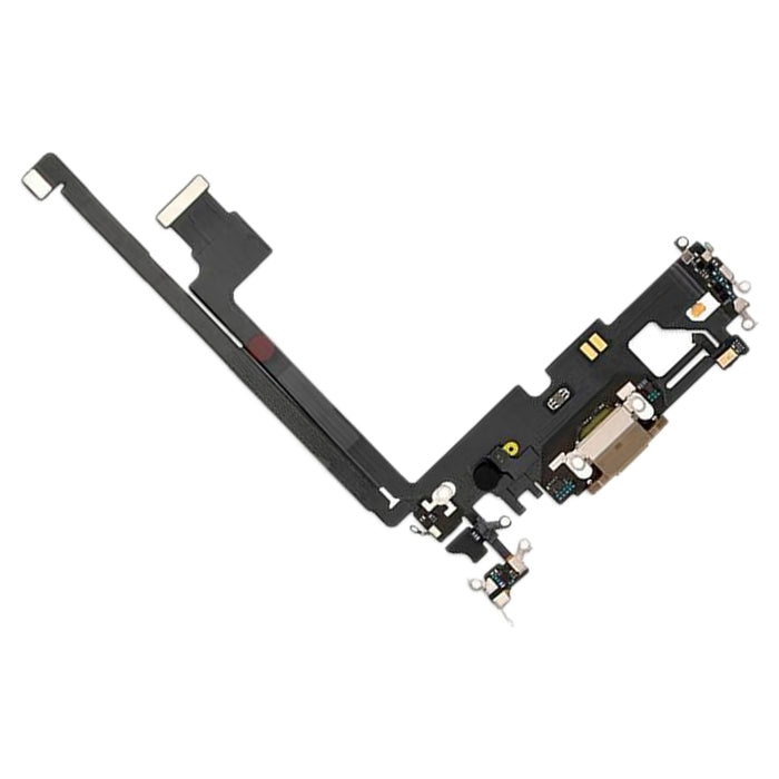 Original Charging Port Flex Cable for iPhone 12 Pro Max(Gold)