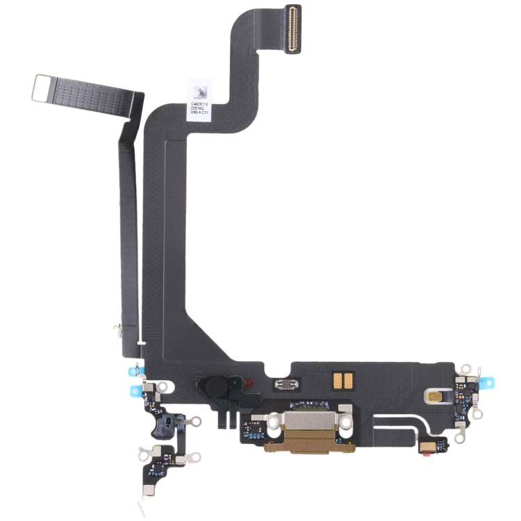 For iPhone 14 Pro Max Original Charging Port Flex Cable (Gold)