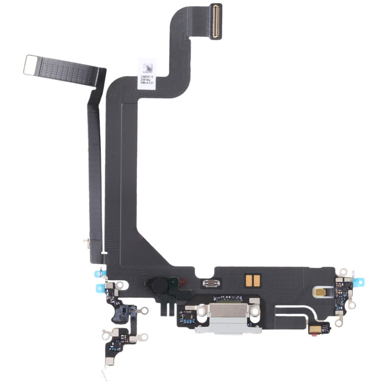 For iPhone 14 Pro Max Original Charging Port Flex Cable(White)