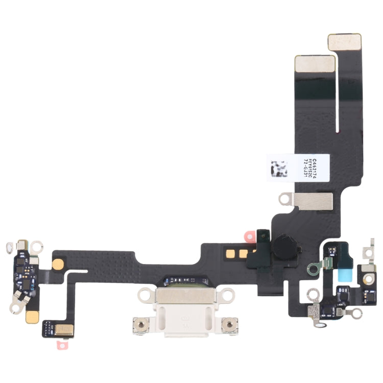 For iPhone 14 Original Charging Port Flex Cable (White)