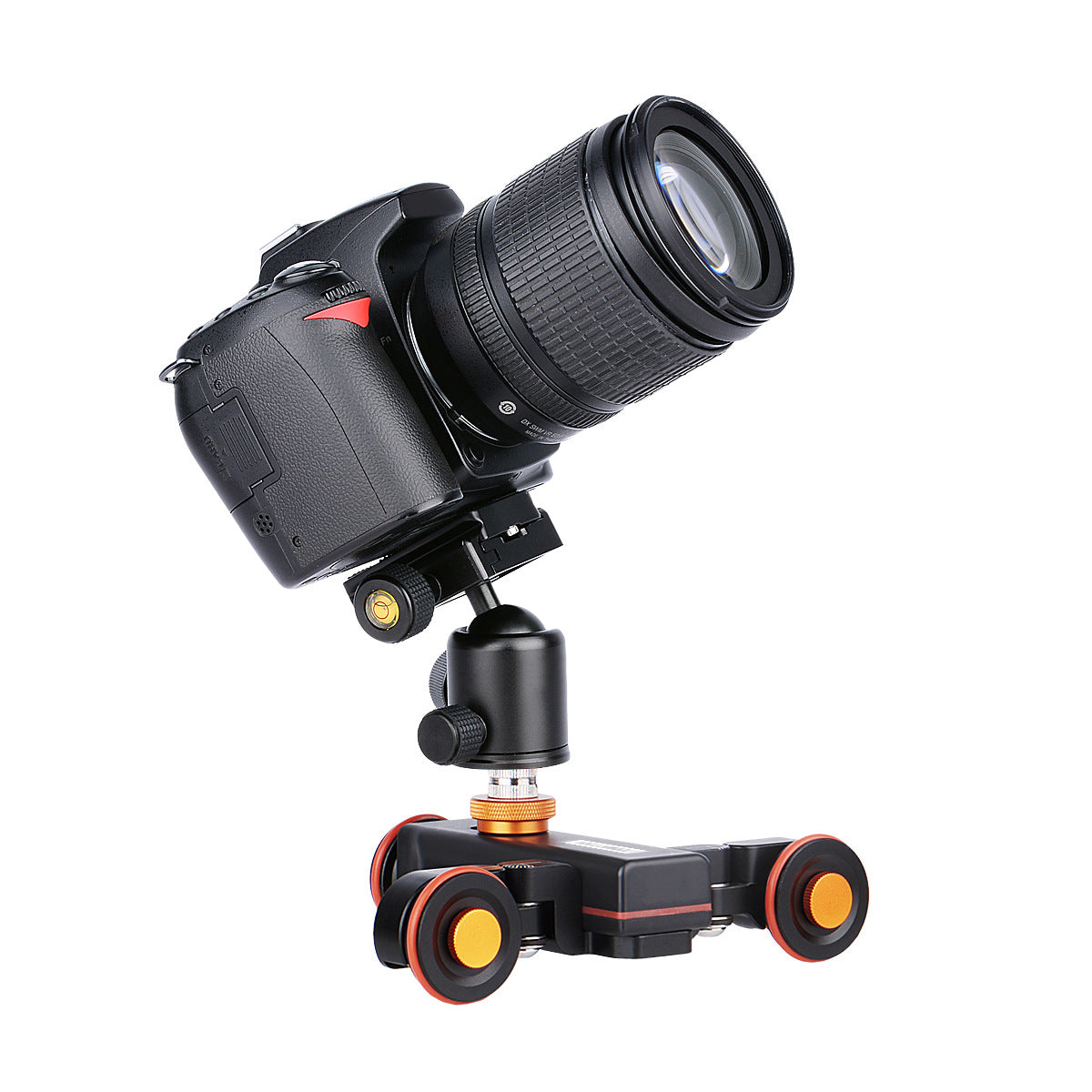 YELANGU Motorized Camera Video Dolly-Electric slide smart wireless remote control SLR camera mobile phone holder camera car straight curve shooting photography car