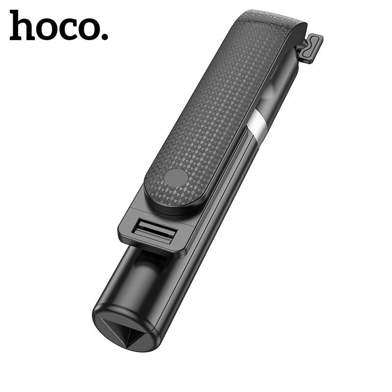 Hoco K20 Selfie Stick Tripod Phone Holder Monopod With Bluetooth Remote Shutter (Black)