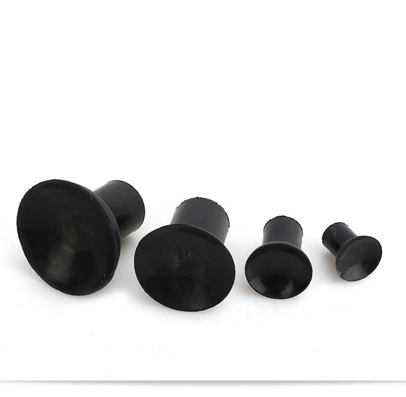 4Pcs Valve Lapping Stick Replacement Rubber Head