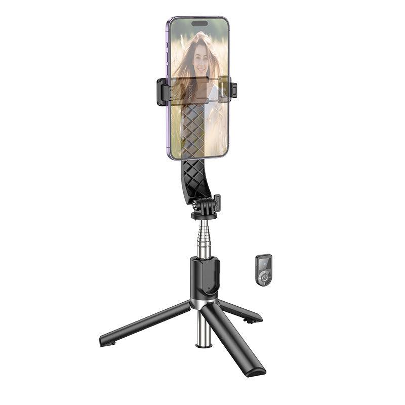 Hoco K20 Selfie Stick Tripod Phone Holder Monopod With Bluetooth Remote Shutter (Black)