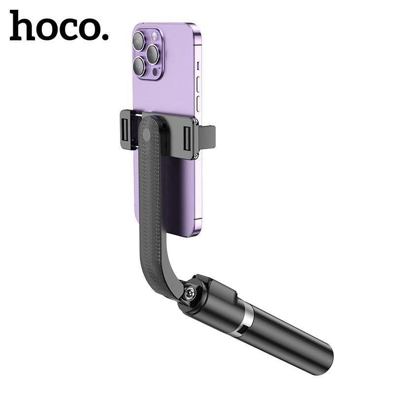 Hoco K20 Selfie Stick Tripod Phone Holder Monopod With Bluetooth Remote Shutter (Black)