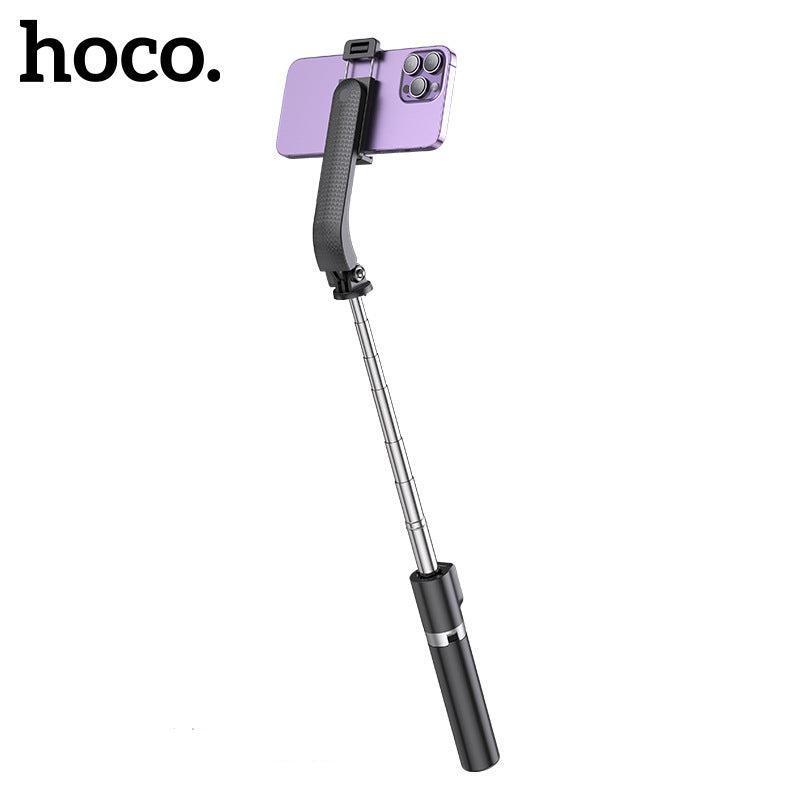 Hoco K20 Selfie Stick Tripod Phone Holder Monopod With Bluetooth Remote Shutter (Black)