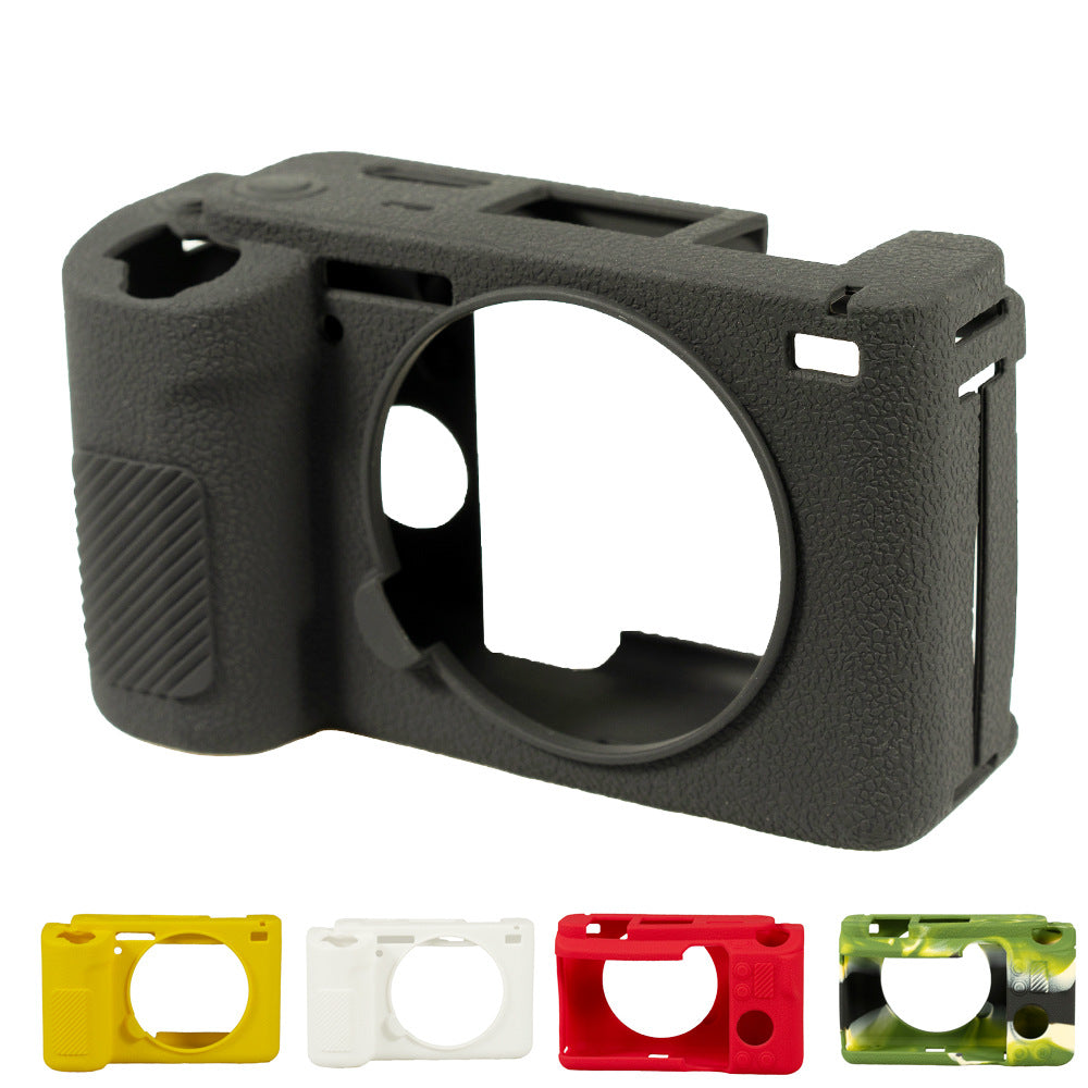 Suitable for Sony ZV-E1 camera silicone case protective cover with litchi pattern anti-slip design