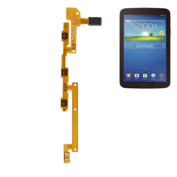 For Galaxy T210 Power Button Flex Cable