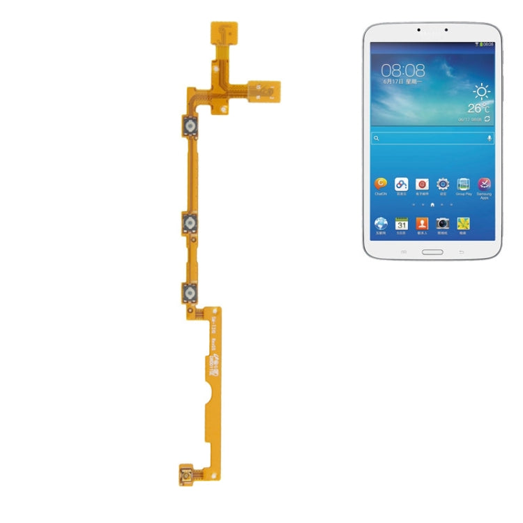 For Galaxy T310 Power Button Flex Cable