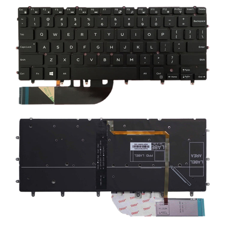 US Version Keyboard with Keyboard Backlight for DELL Inspiron XPS 13 7000 7347 7348 7352 7353 7359 15 7547 7548 9343 9350 9360 N7548