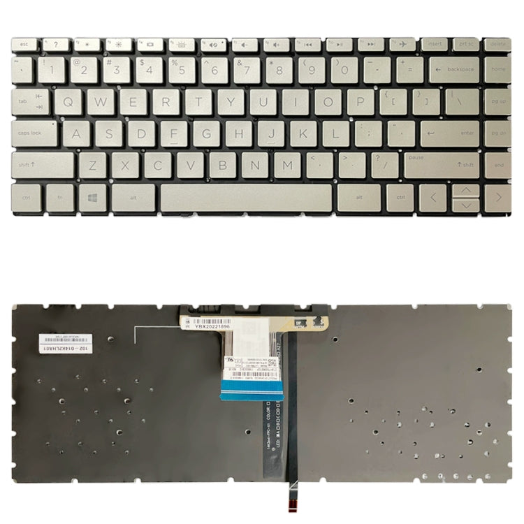 US Version Keyboard with Backlight For HP Pavilion x360 14-CE 14-DH 14-cd 14m-cd 14t-cd 14-CE000 L47854-171 (Gold)