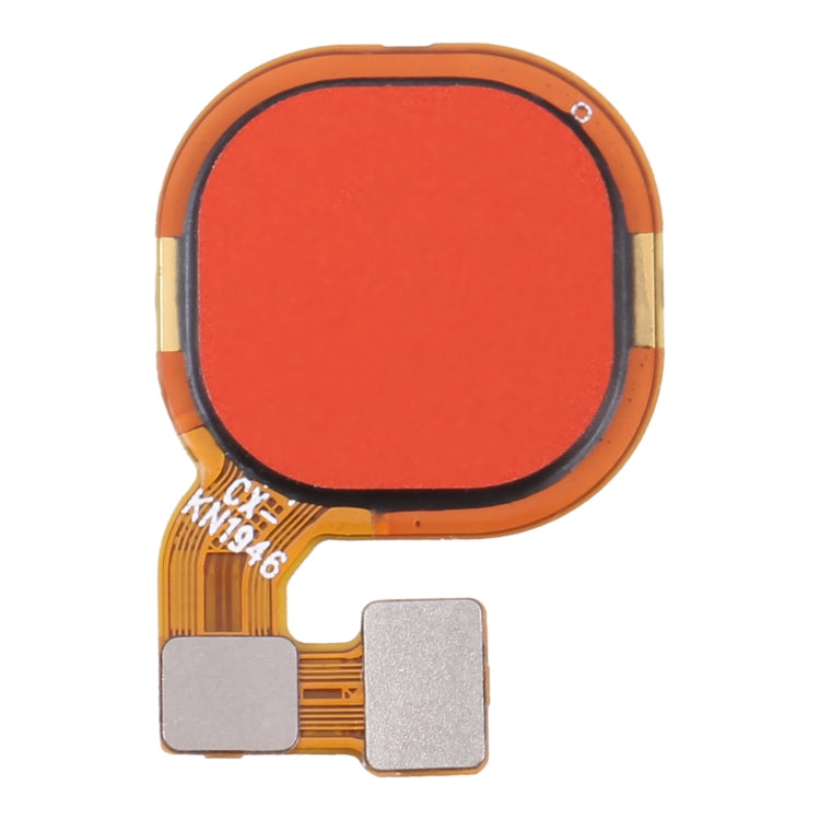 For Infinix Hot 10 X682B Original Fingerprint Sensor Flex Cable (Red)