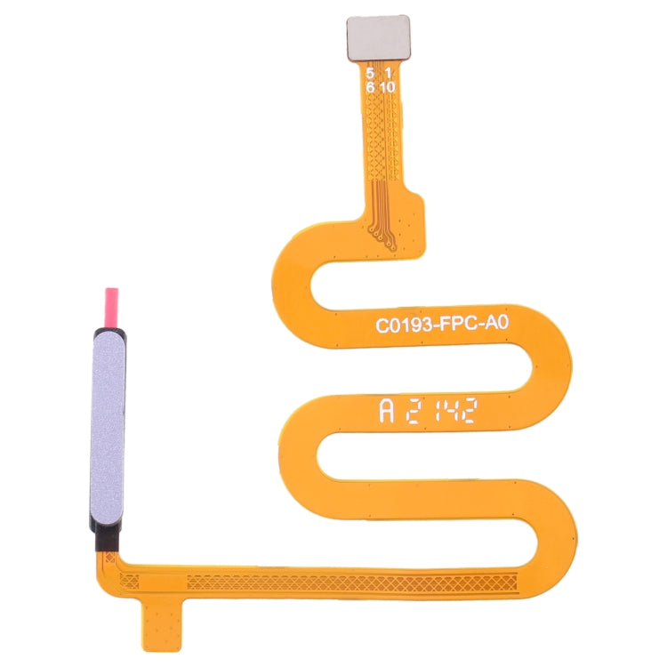 For Infinix Note 10 X693 Original Fingerprint Sensor Flex Cable (Pink)