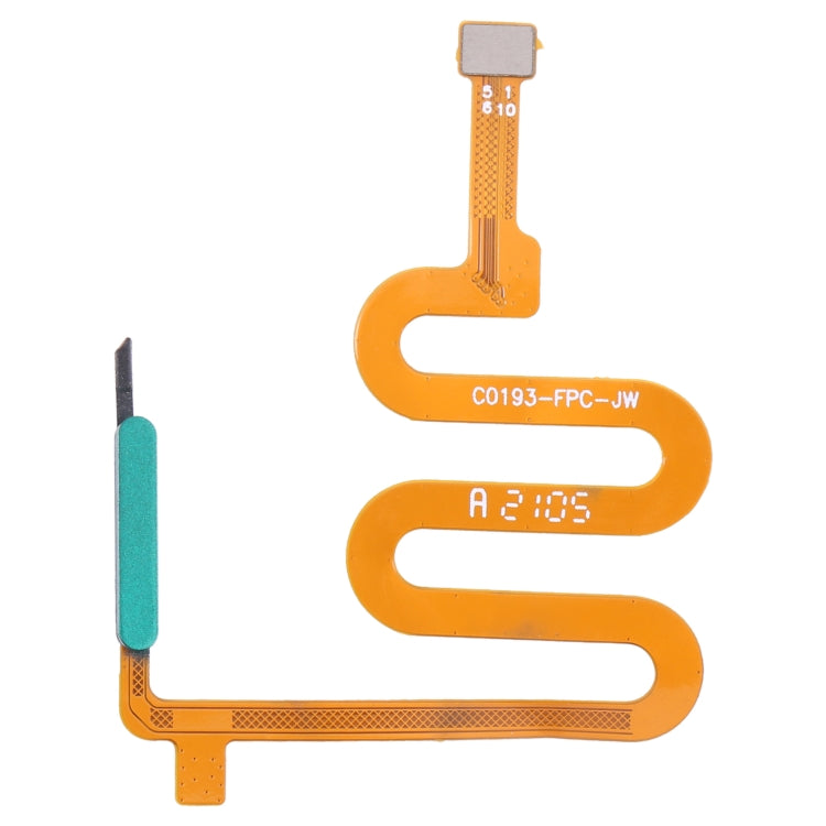 For Infinix Note 10 X693 Original Fingerprint Sensor Flex Cable (Green)