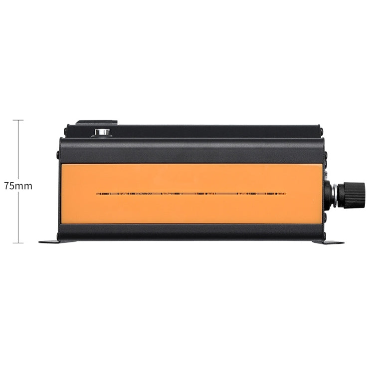 XUYUAN 3000W Car Inverter LED Colorful Atmosphere Light 4 USB Charging Converter, Specification: 12V-220V