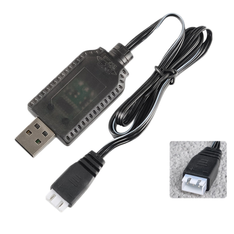 7.4V Lithium Battery Charger Toy Aircraft Accessories USB Data Cable(XH-3P)