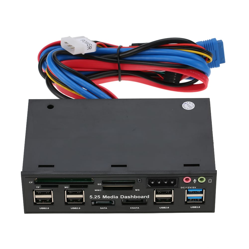 Multi-Function USB 3.0 Hub eSATA SATA Port Internal Card