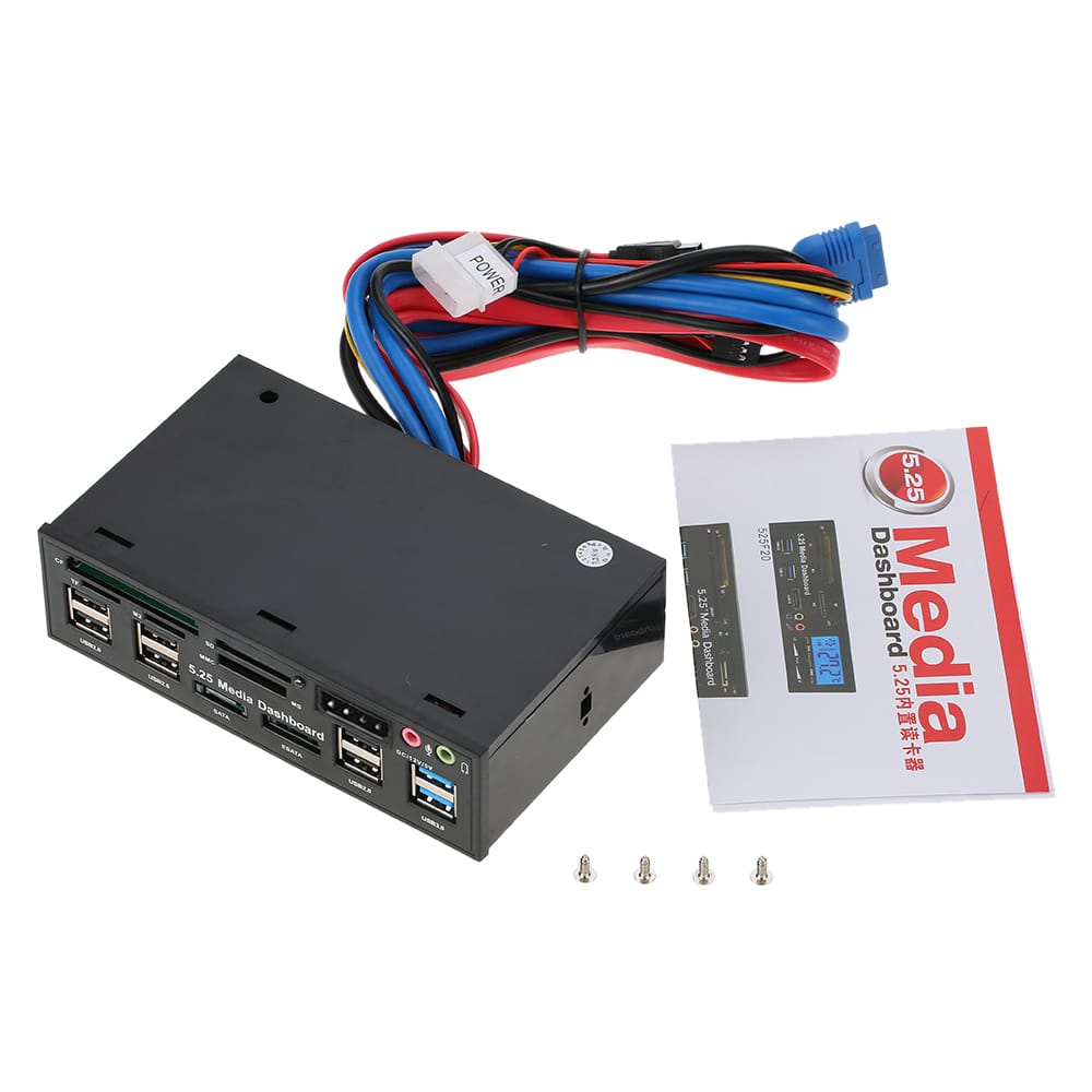 Multi-Function USB 3.0 Hub eSATA SATA Port Internal Card