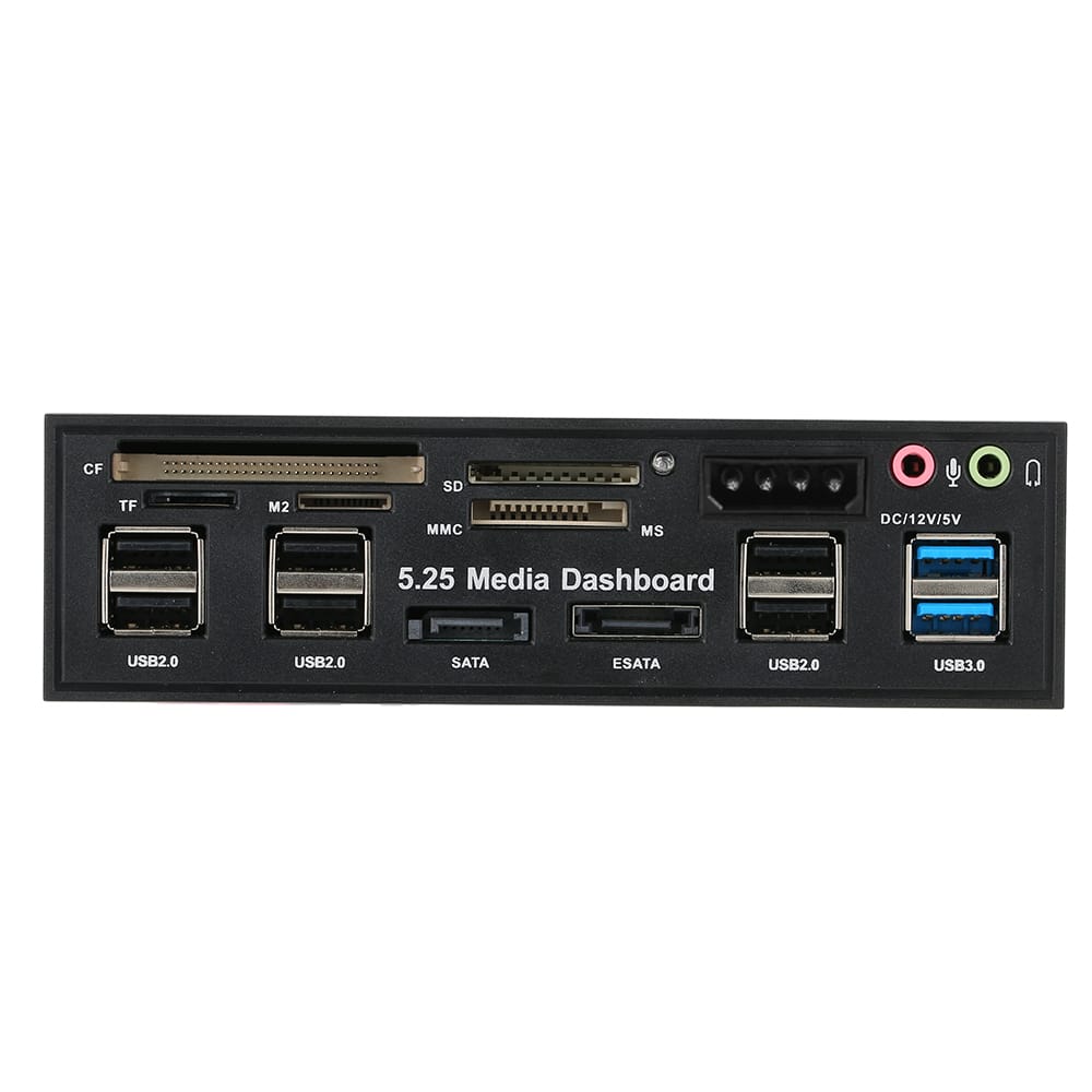 Multi-Function USB 3.0 Hub eSATA SATA Port Internal Card