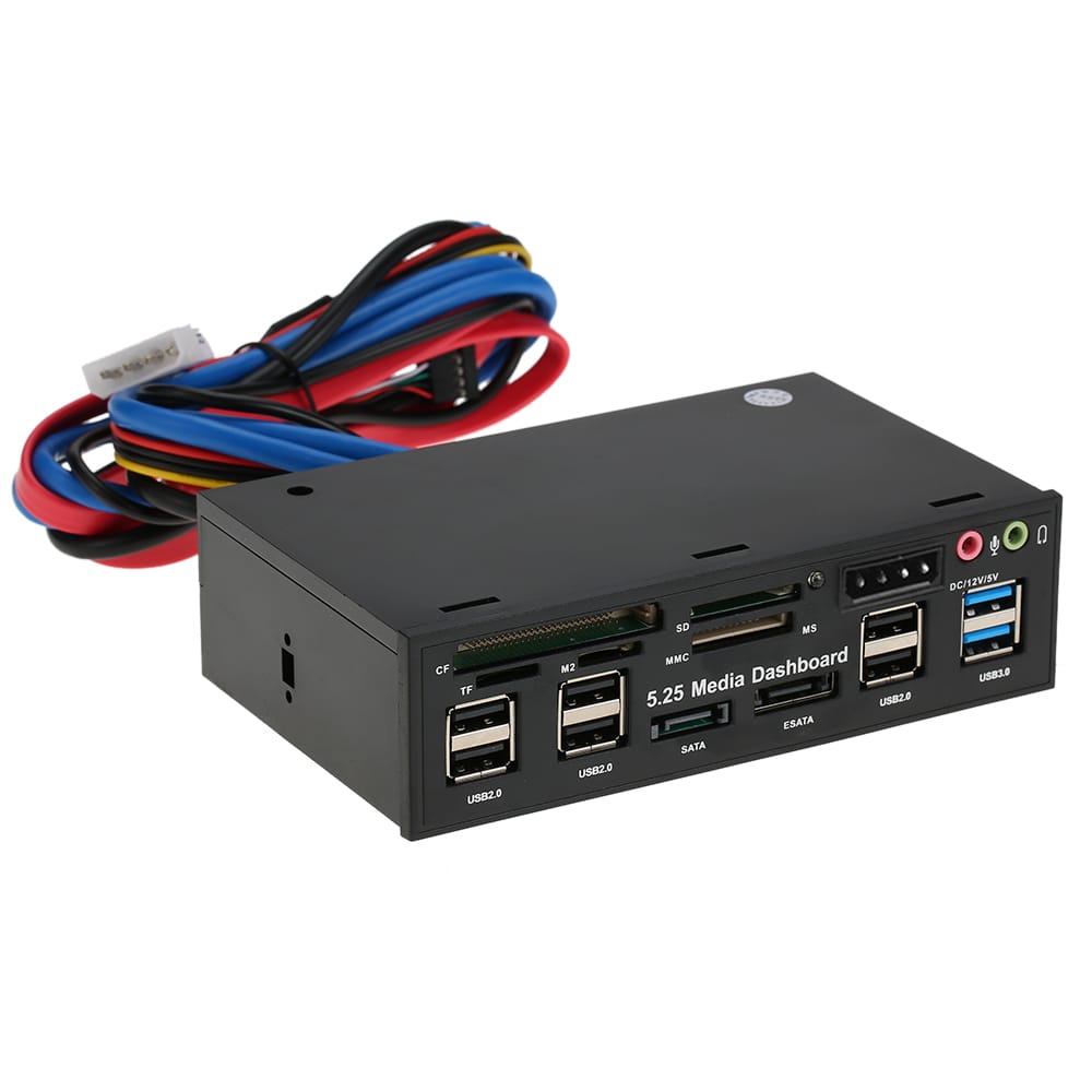 Multi-Function USB 3.0 Hub eSATA SATA Port Internal Card