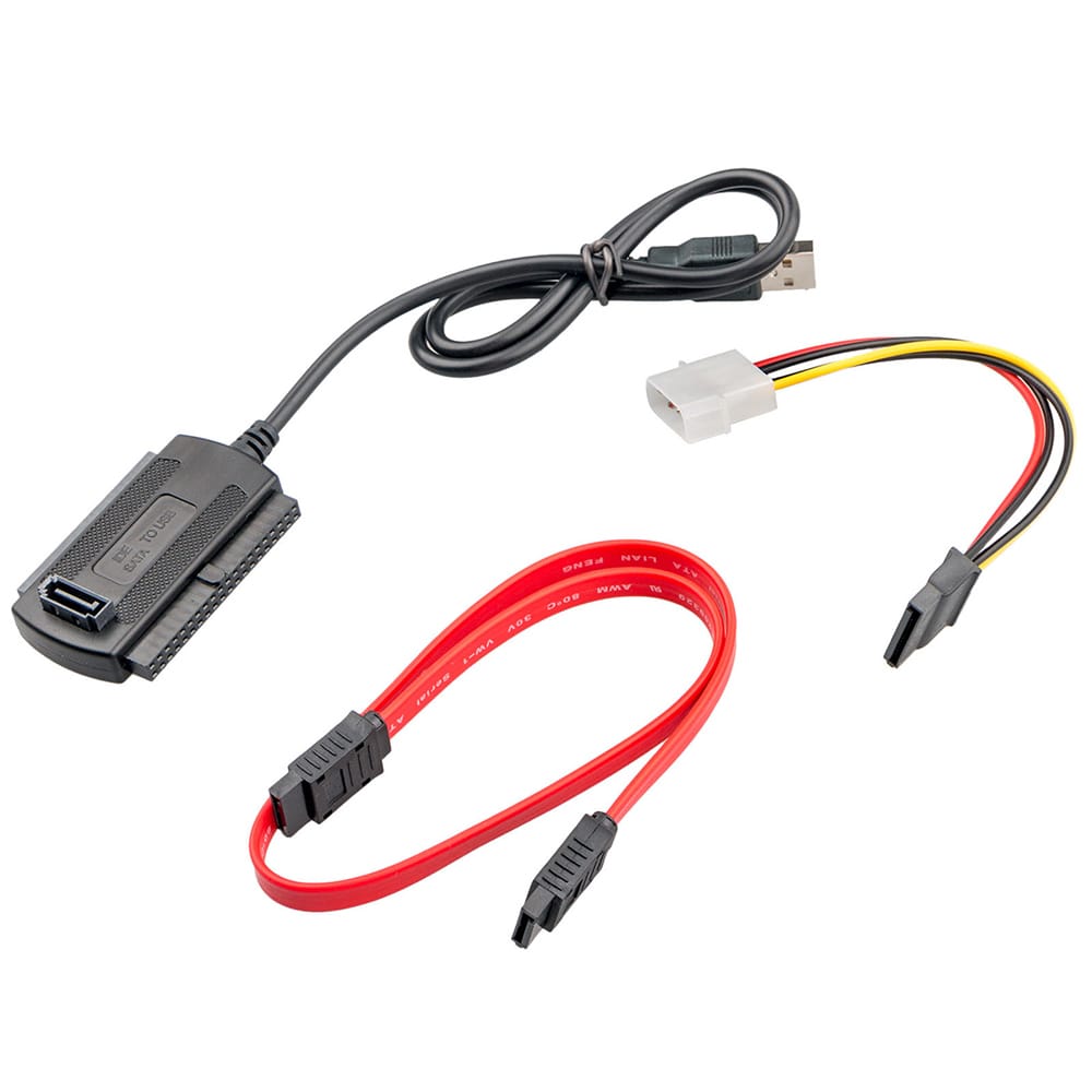 SATA/PATA/IDE Drive to USB 2.0 Adapter Converter Cable