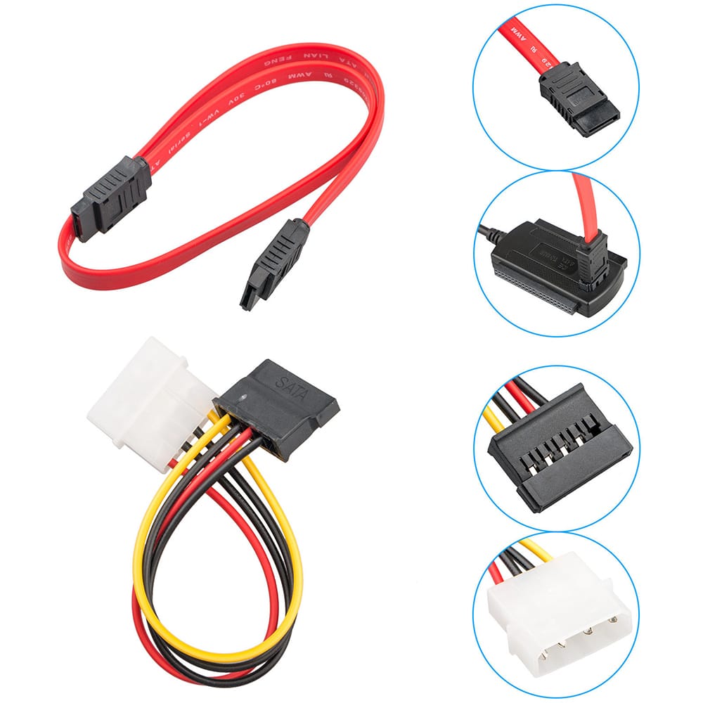 SATA/PATA/IDE Drive to USB 2.0 Adapter Converter Cable