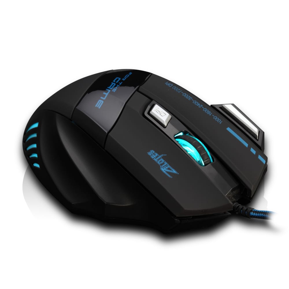 ZELOTES T-80 Gaming Mouse 7200 DPI Backlight Multi Color LED