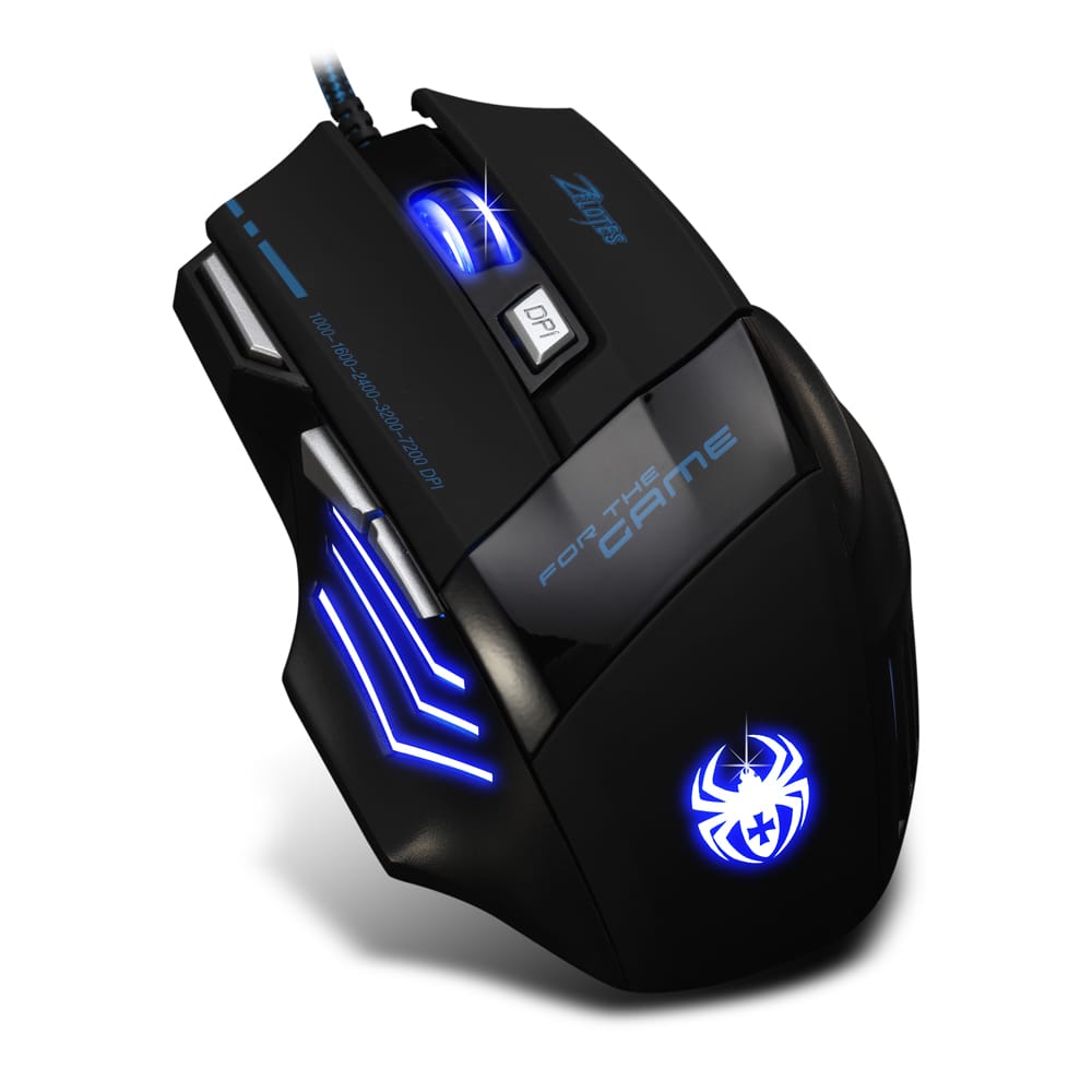 ZELOTES T-80 Gaming Mouse 7200 DPI Backlight Multi Color LED