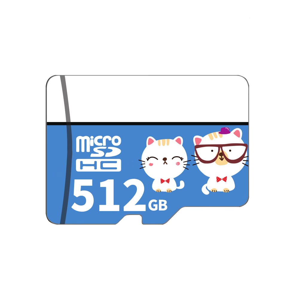 Micro SD Card Class10 TF Card 512GB Memory Card for Smart - 512GB