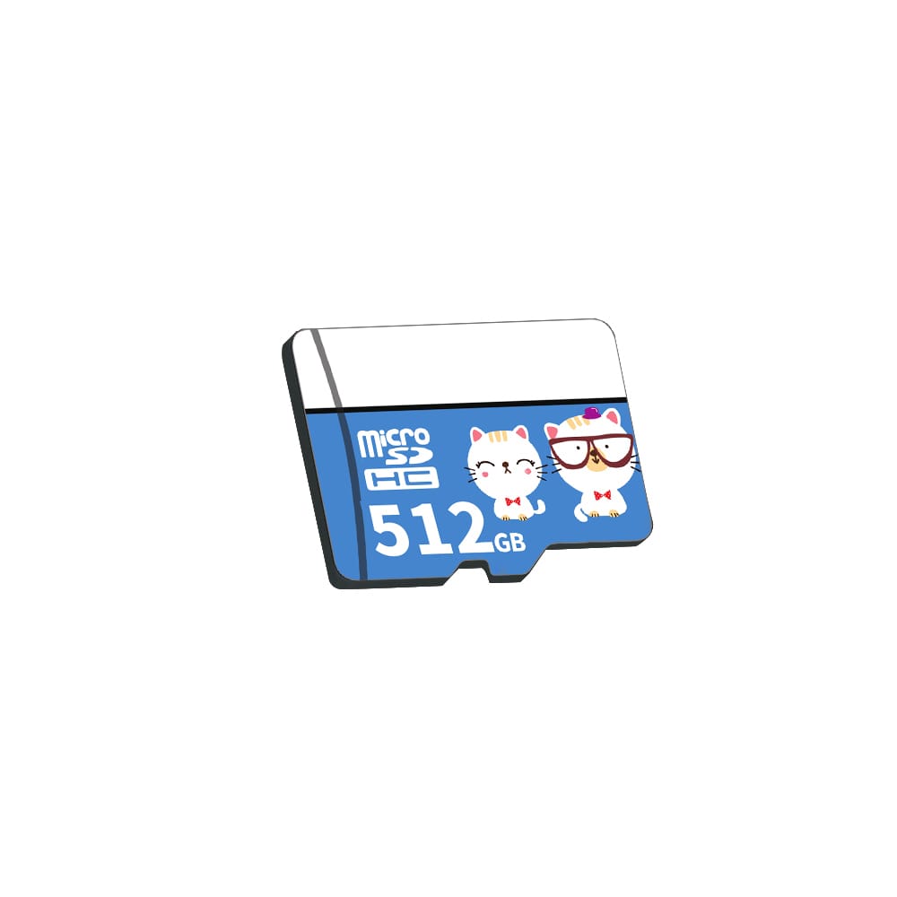 Micro SD Card Class10 TF Card 512GB Memory Card for Smart - 512GB