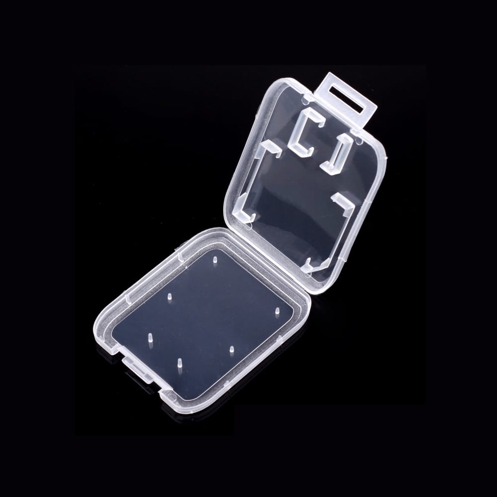 SD Memory Card Case SDHC Holder Protector Transparent Box