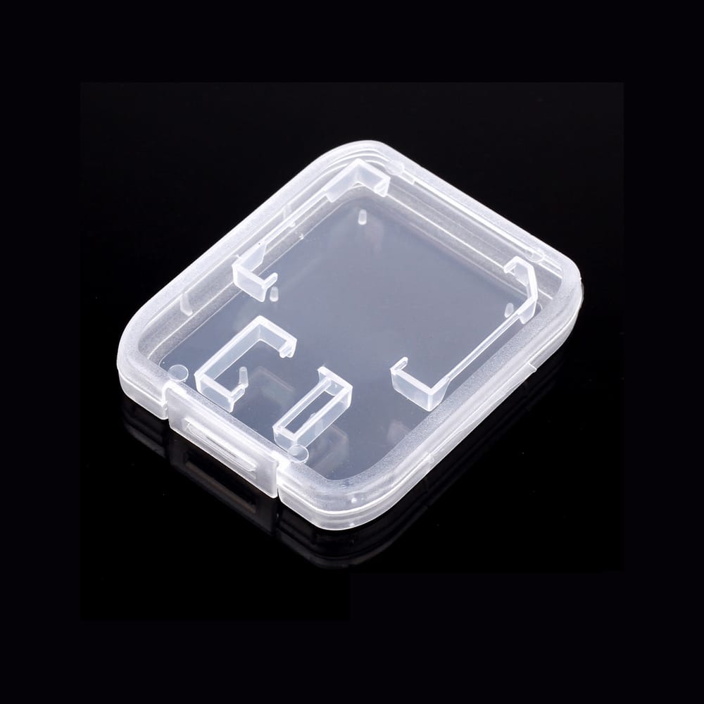 SD Memory Card Case SDHC Holder Protector Transparent Box