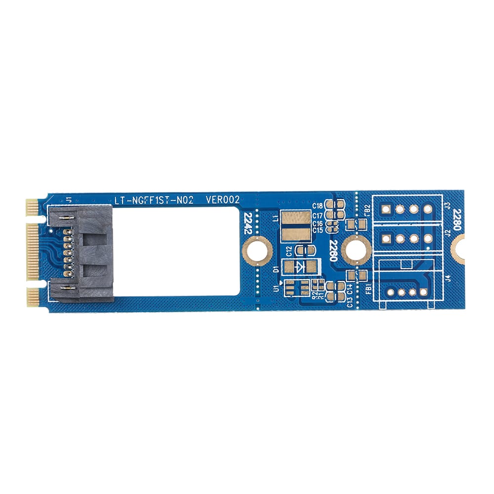 M.2 NGFF SATA to 7Pin NGFF SATAIII Connector HDD SDD