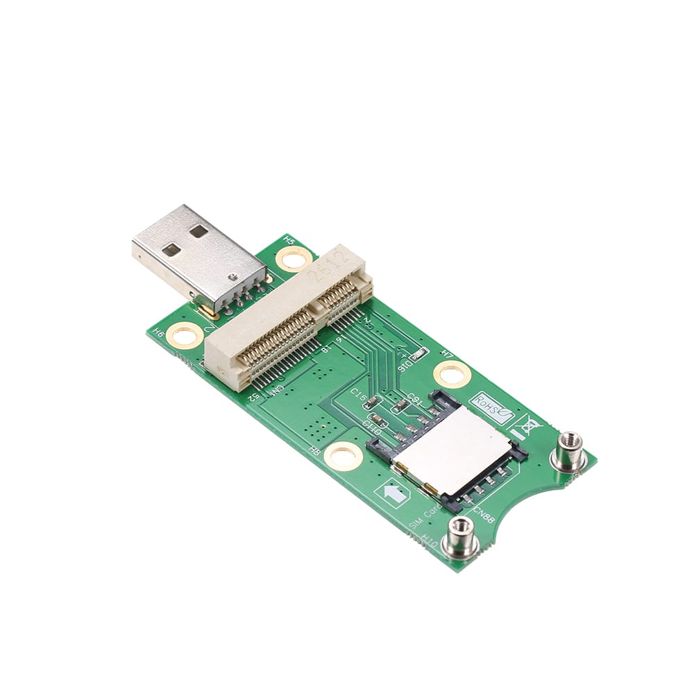 Mini PCI-E to USB with SIM Card WWAN Adapter Card 3G/4G