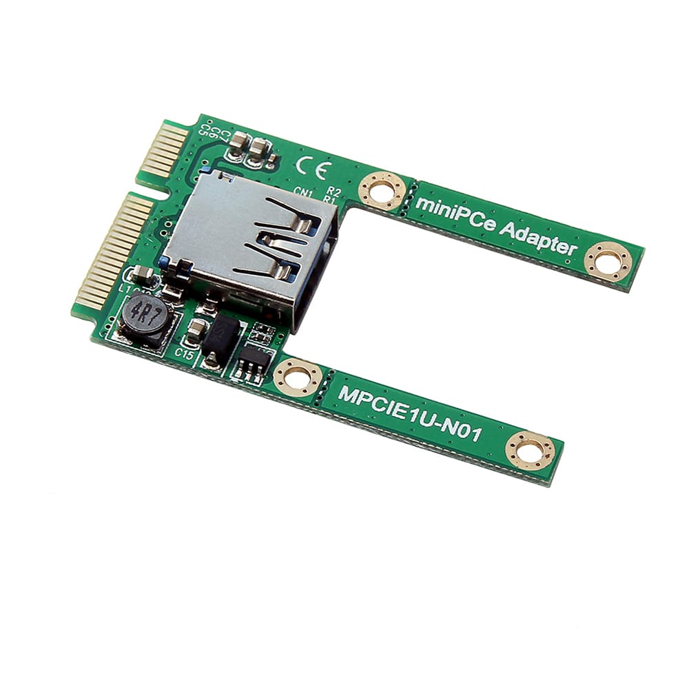 Mini PCI-E to USB2.0 Adapter Card PCI Express Card Support