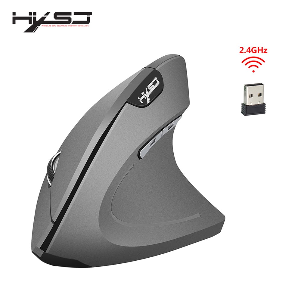 HXSJ T24 2.4G Wireless Mouse Vertical Ergonomic Adjustable