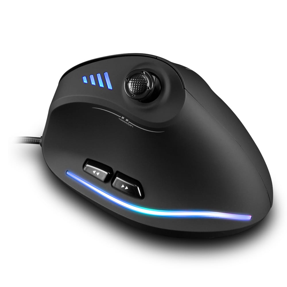 Zelotes C-18 Vertical Wired Gaming Mouse 11 Programmable