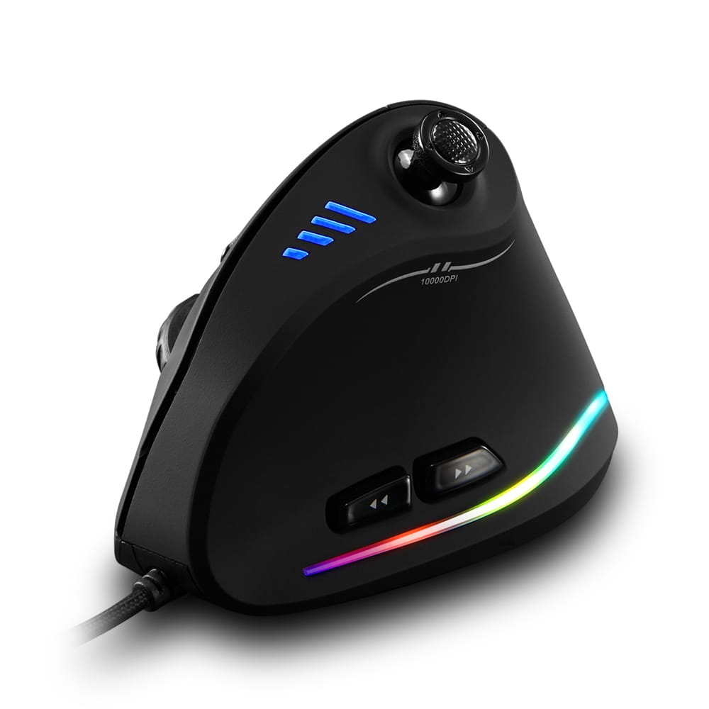 Zelotes C-18 Vertical Wired Gaming Mouse 11 Programmable